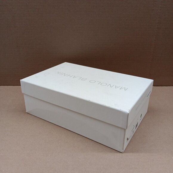 Manolo Blahnik Womens BB 105mm Point Toe High Nappa Leather Heels - Picture 15 of 15